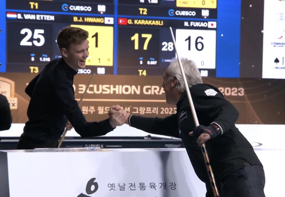 Je bekijkt nu Kwartfinale teamcompetitie in Wonju