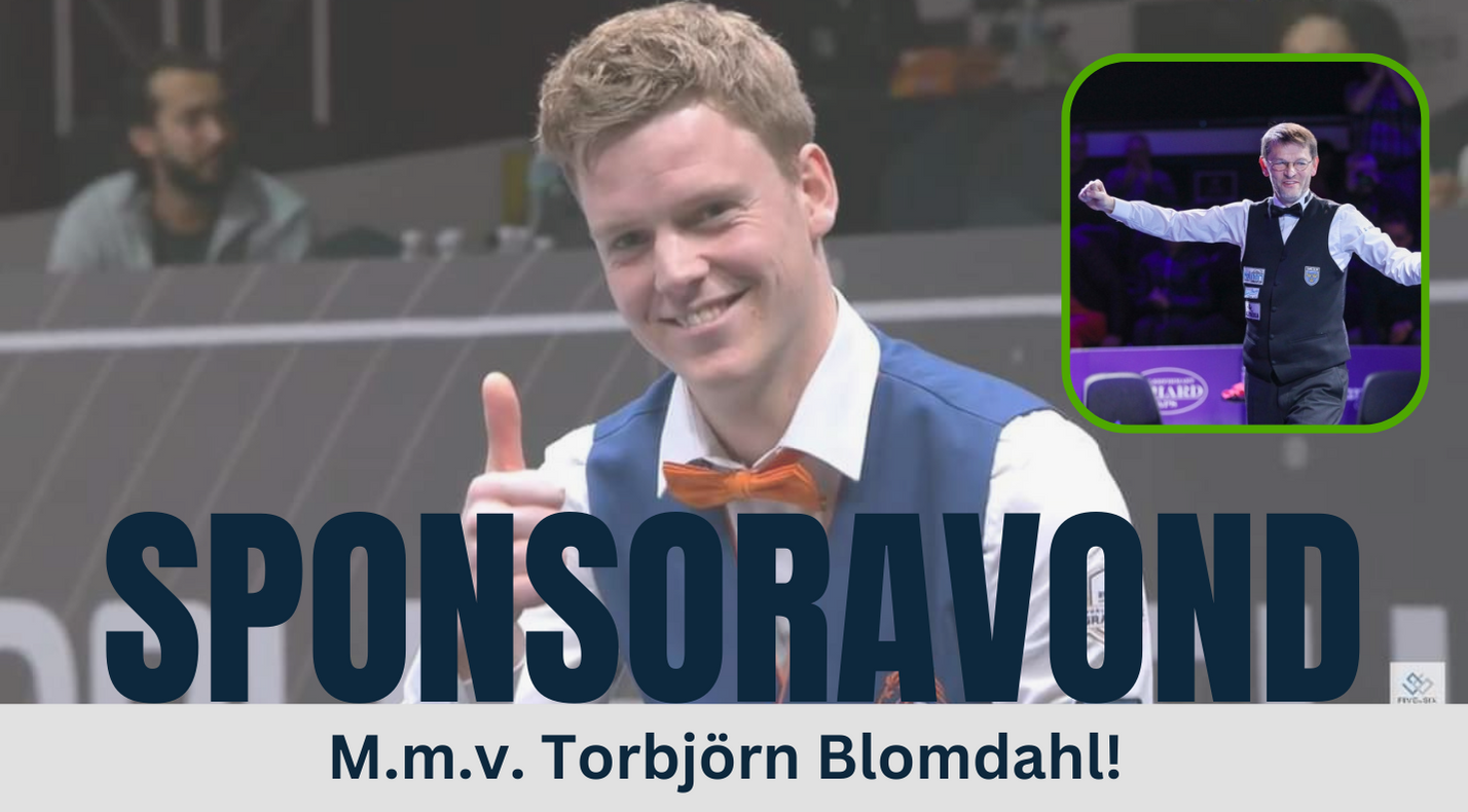 Je bekijkt nu Torbjörn Blomdahl eregast op sponsor- en supportersavond